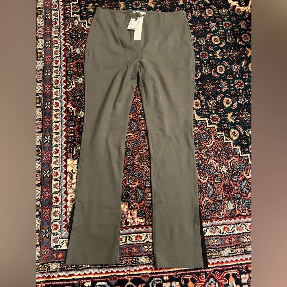 Zara slit leg pants brand new with tags - very stylish